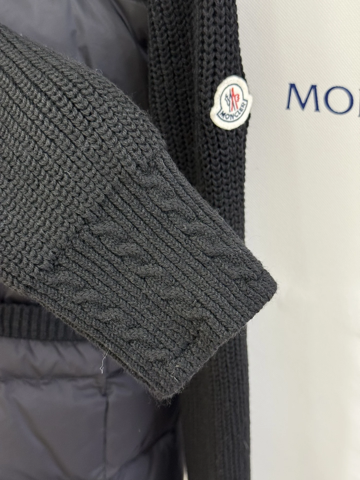 Moncler puffer jacket - real photo 8
