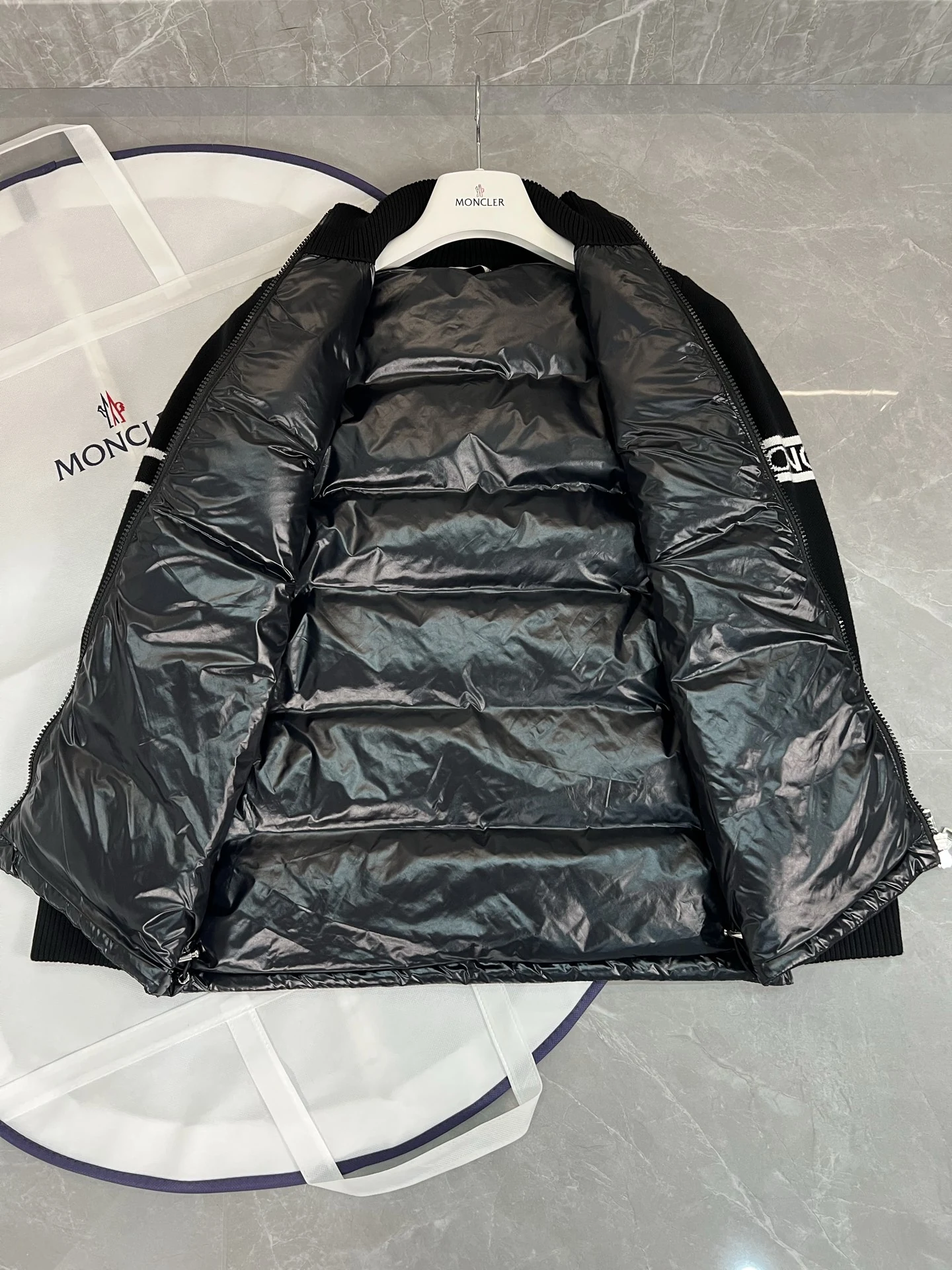 Moncler puffer jacket - real photo 2
