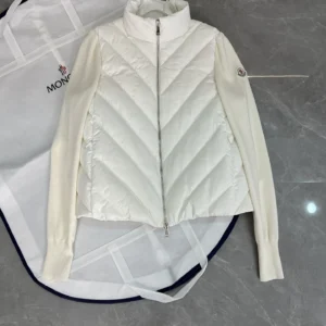 Moncler Panel Puffer Jacket - Style 2 - Moncler puffer jacket real photo 1