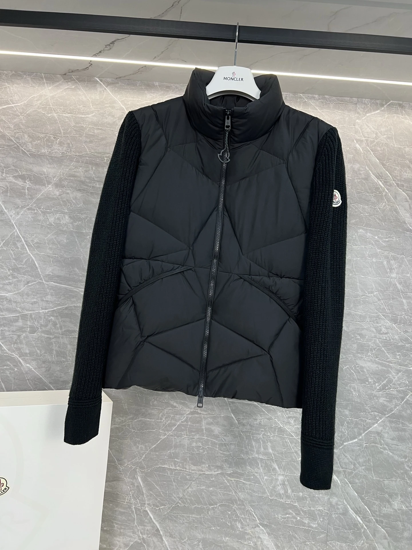 Moncler puffer jacket - real photo 8