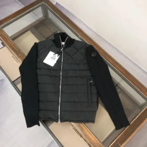 Moncler Panel Puffer Jacket - Style 24 - Moncler puffer jacket real photo 1