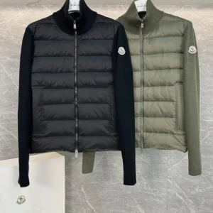 Moncler Panel Puffer Jacket - Style 28 - Moncler puffer jacket real photo 1