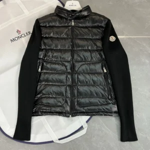 Moncler Panel Puffer Jacket - Style 3 - Moncler puffer jacket real photo 1