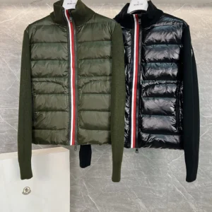 Moncler Panel Puffer Jacket - Style 32 - Moncler puffer jacket real photo 1