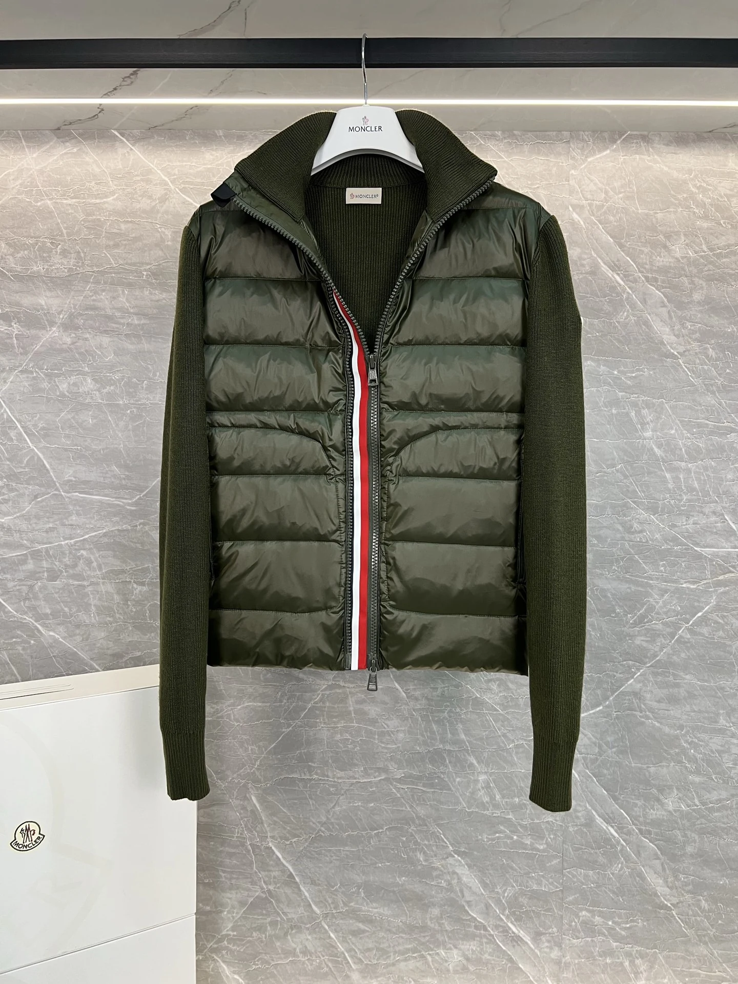 Moncler Panel Puffer Jacket - Style 32 - Moncler puffer jacket real photo 6