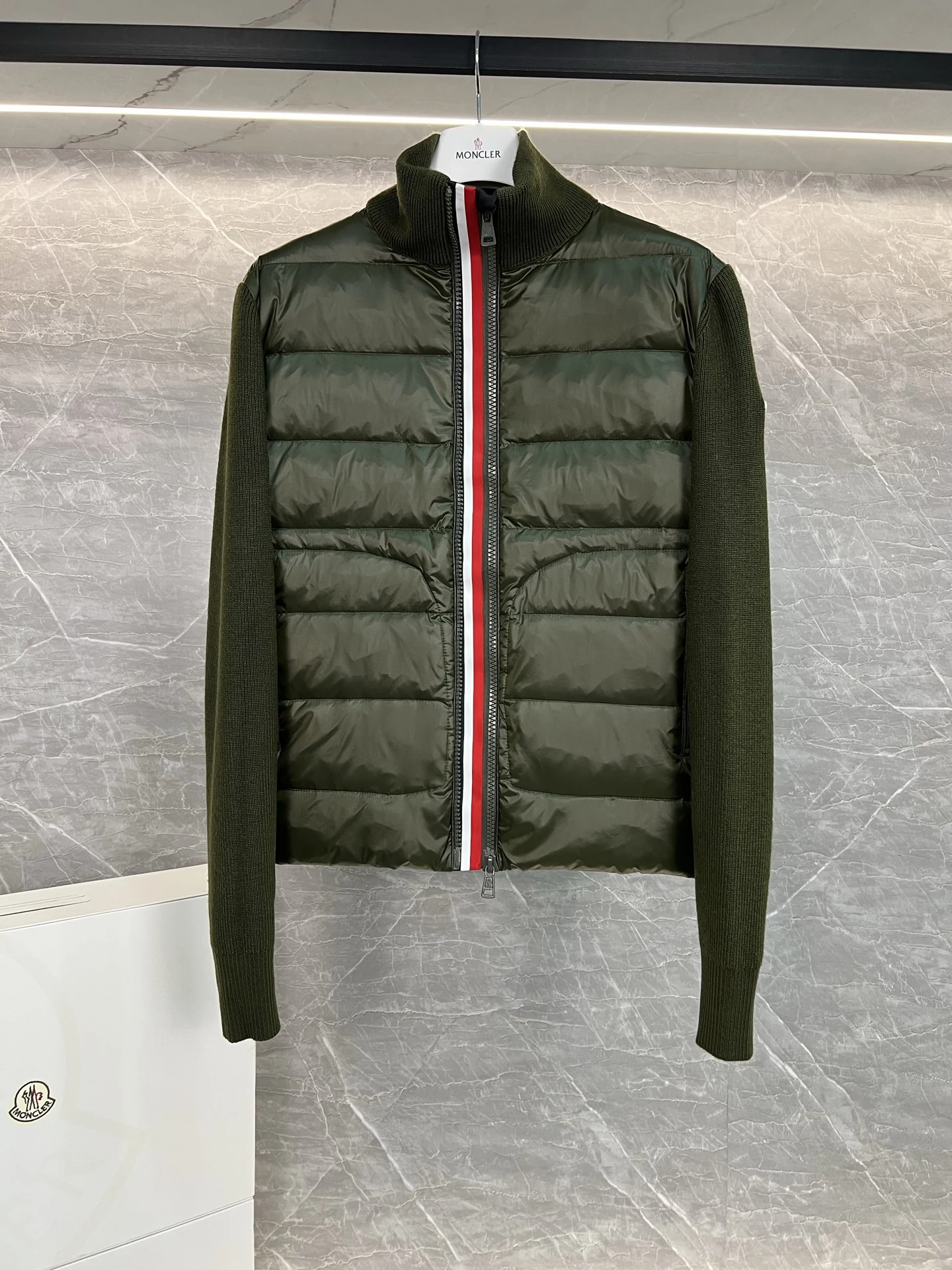 Moncler Panel Puffer Jacket - Style 32 - Moncler puffer jacket real photo 8