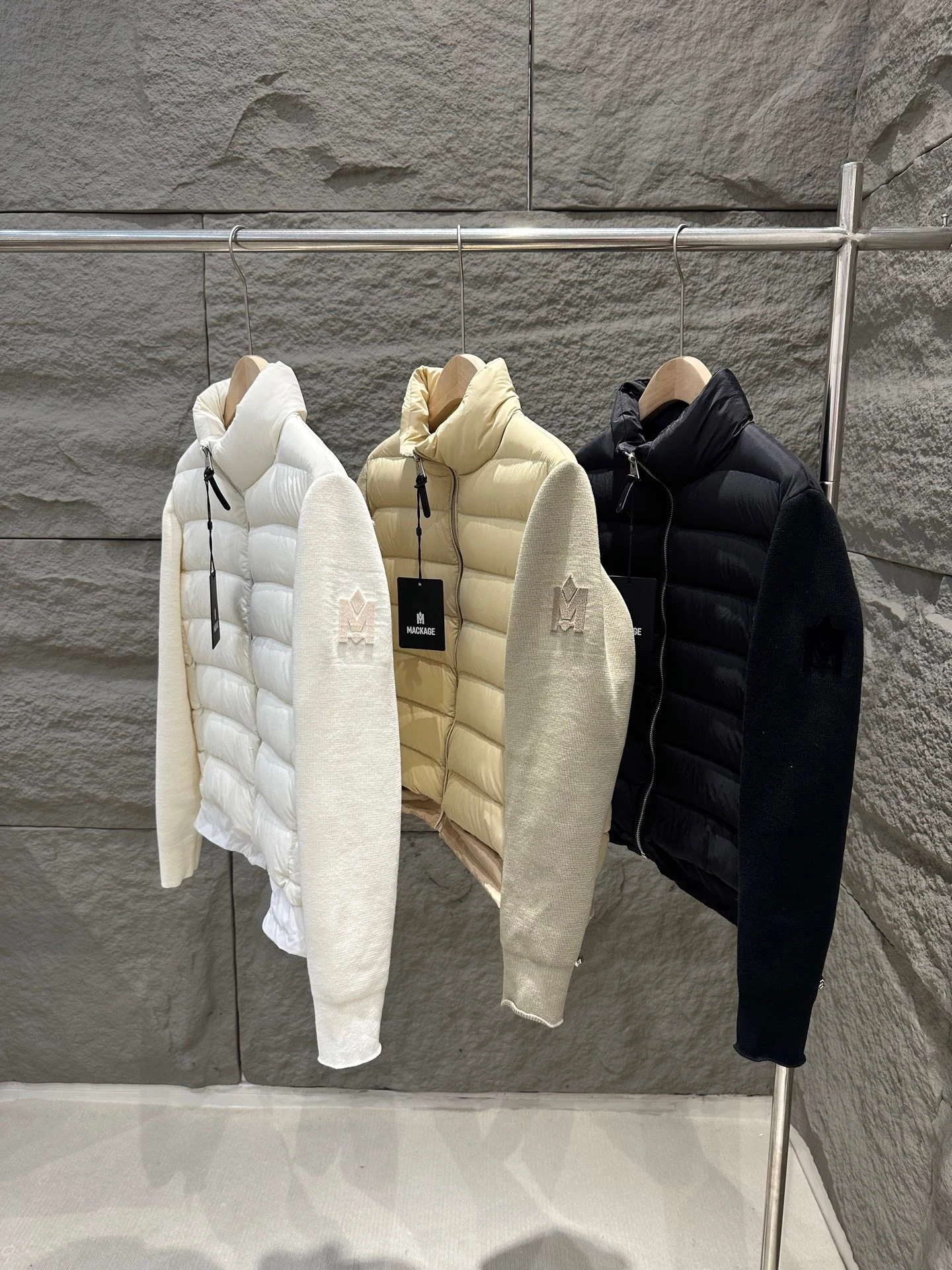 Moncler puffer jacket - real photo 2