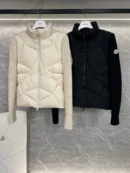 Moncler Panel Puffer Jacket - Style 4 - Moncler puffer jacket real photo 1