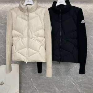 Moncler Panel Puffer Jacket - Style 4 - Moncler puffer jacket real photo 1