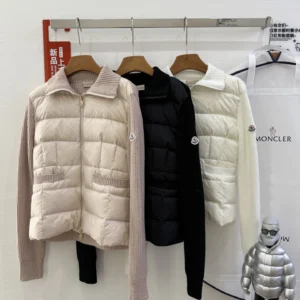 Moncler Panel Puffer Jacket - Style 5 - Moncler puffer jacket real photo 1