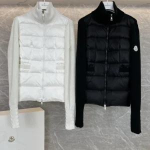Moncler Panel Puffer Jacket - Style 6 - Moncler puffer jacket real photo 1