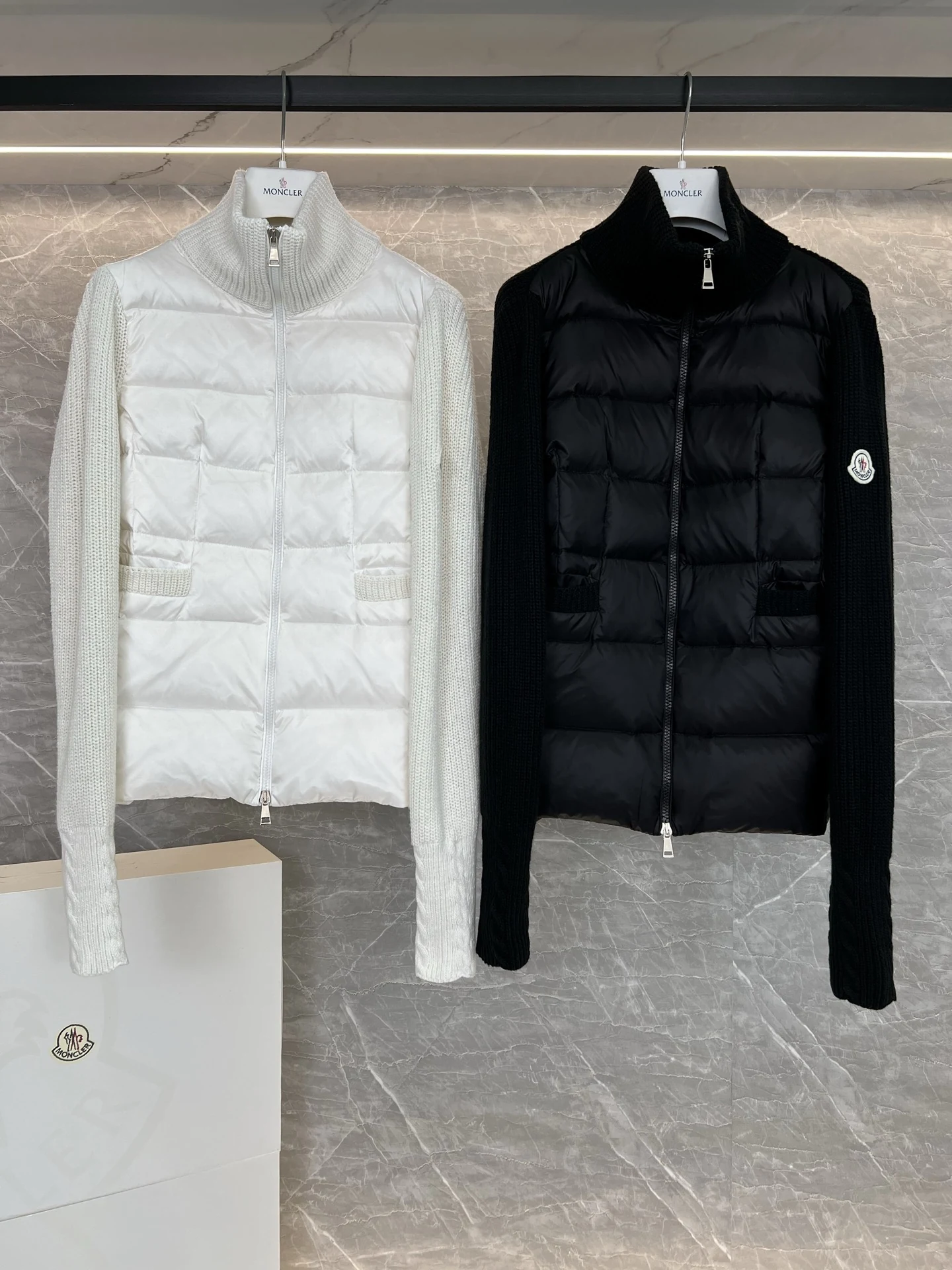 Moncler puffer jacket - real photo 1