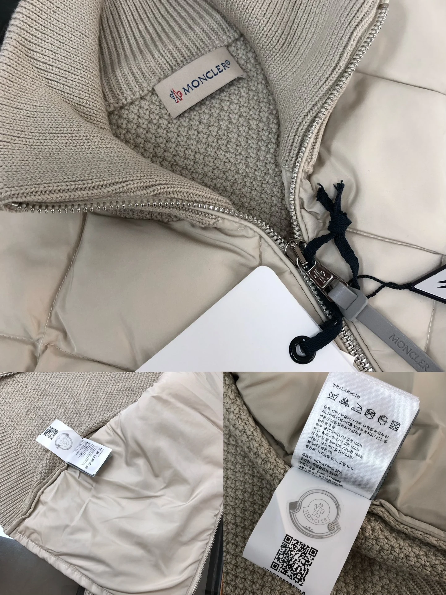 Moncler puffer jacket - real photo 8
