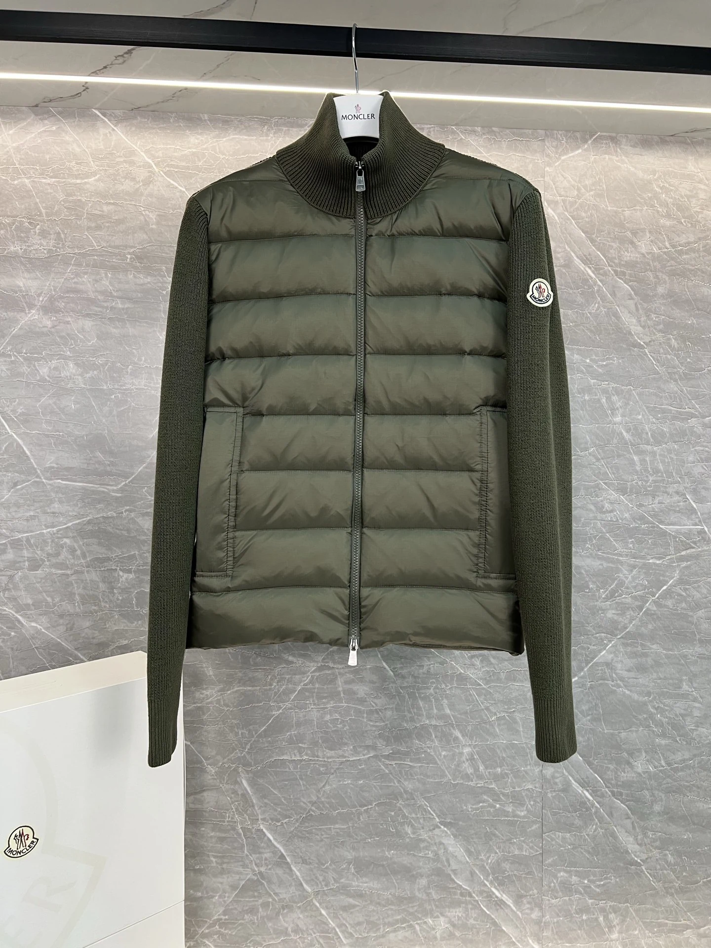 Moncler puffer jacket - real photo 8
