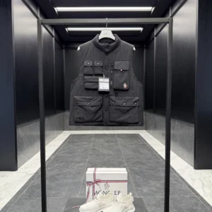 Moncler Quilted Puffer Vest - Style 11 - Moncler puffer vest real photo 1
