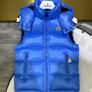 Moncler Quilted Puffer Vest - Style 15 - Moncler puffer vest real photo 1