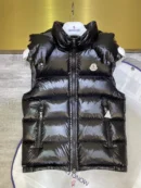 Moncler Quilted Puffer Vest - Style 20 - Moncler puffer vest real photo 1