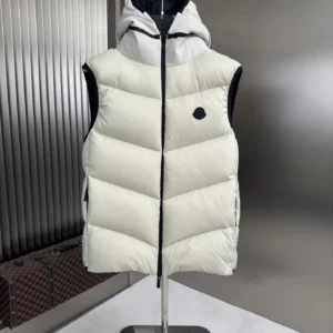Moncler Quilted Puffer Vest - Style 32 - Moncler puffer vest real photo 1