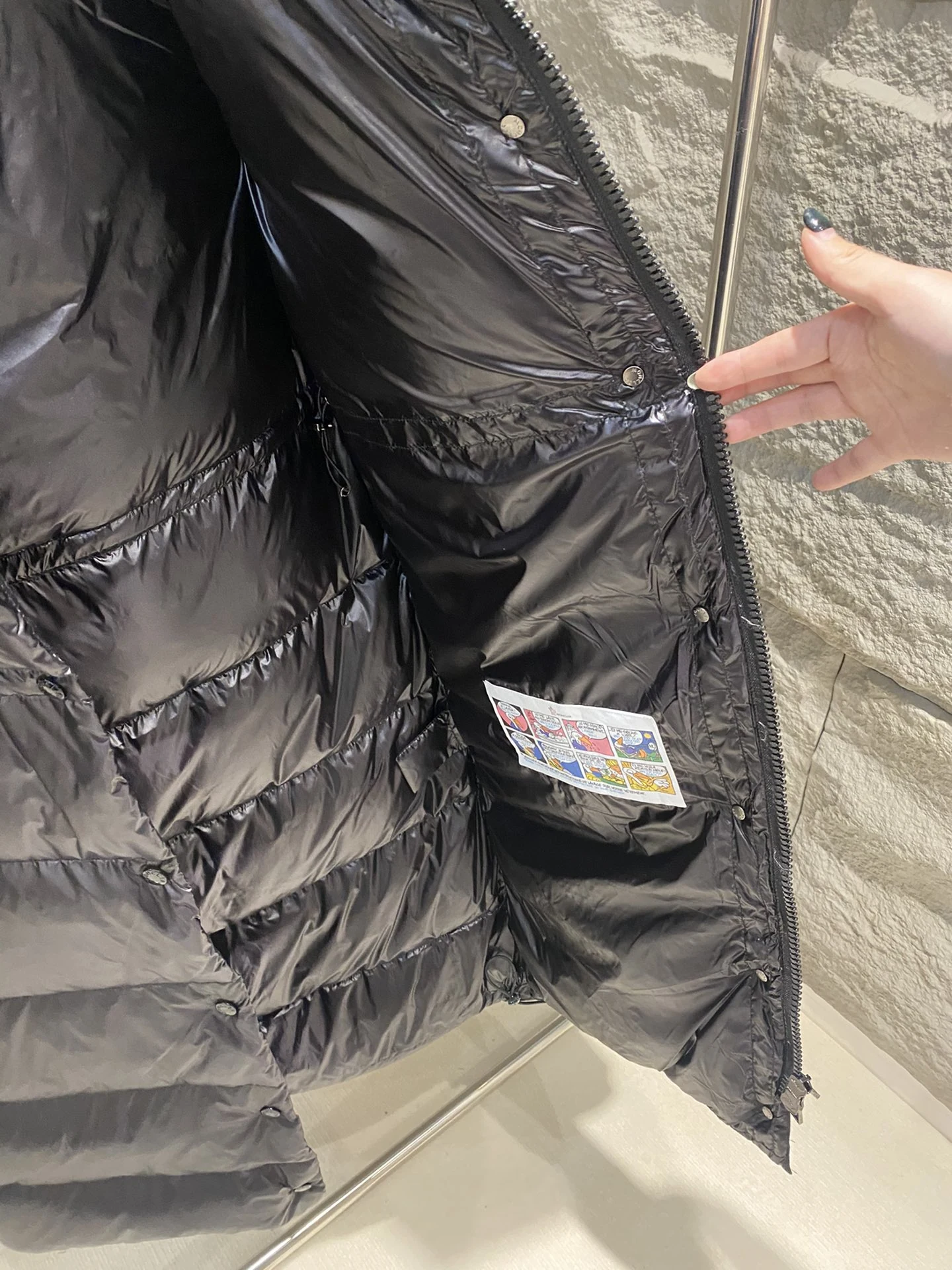 Moncler puffer jacket - real photo 9