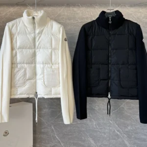 Moncler Relaxed Panel Puffer Jacket - Moncler puffer jacket real photo 1