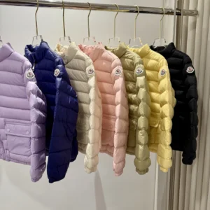Moncler Round-Neck Lightweight Puffer Jacket - Moncler puffer jacket real photo 1