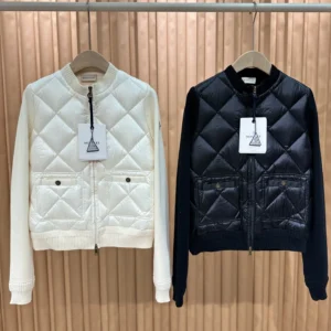 Moncler Round-Neck Quilted Puffer Jacket - Moncler puffer jacket real photo 1