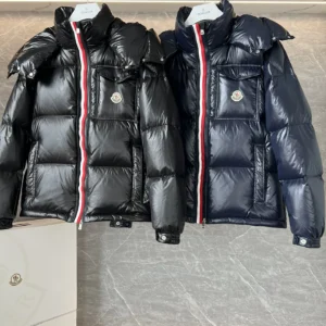Moncler Short Puffer Jacket - Style 18 - Moncler puffer jacket real photo 1