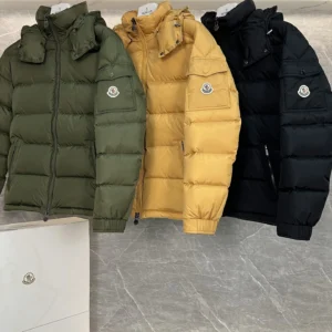 Moncler Short Puffer Jacket - Style 30 - Moncler puffer jacket real photo 1