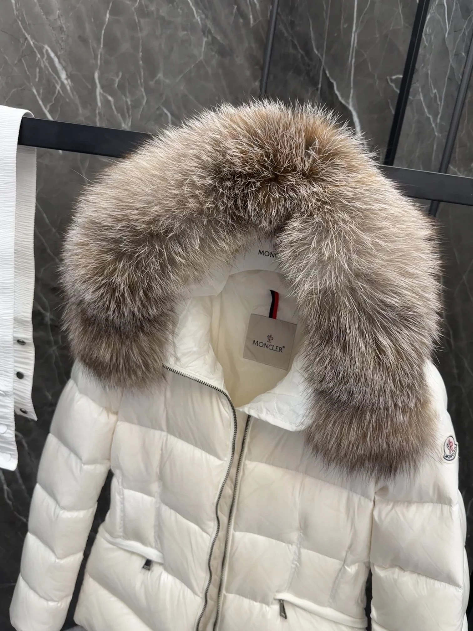 Moncler Short Puffer Jacket - Style 35 - Moncler puffer jacket real photo 7