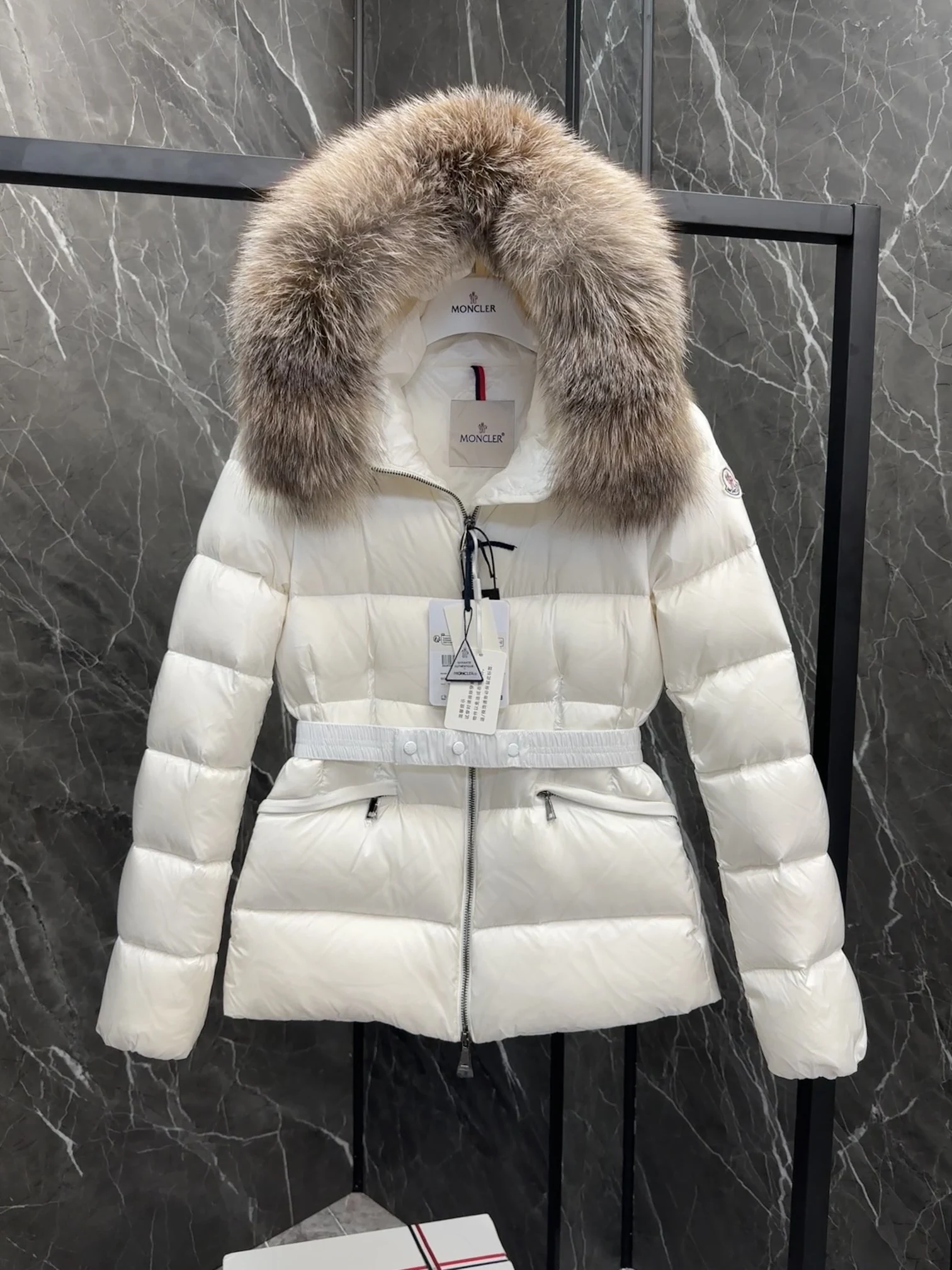 Moncler Short Puffer Jacket - Style 35 - Moncler puffer jacket real photo 8
