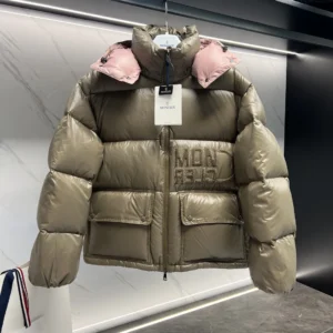 Moncler Short Puffer Jacket - Style 61 - Moncler puffer jacket real photo 1
