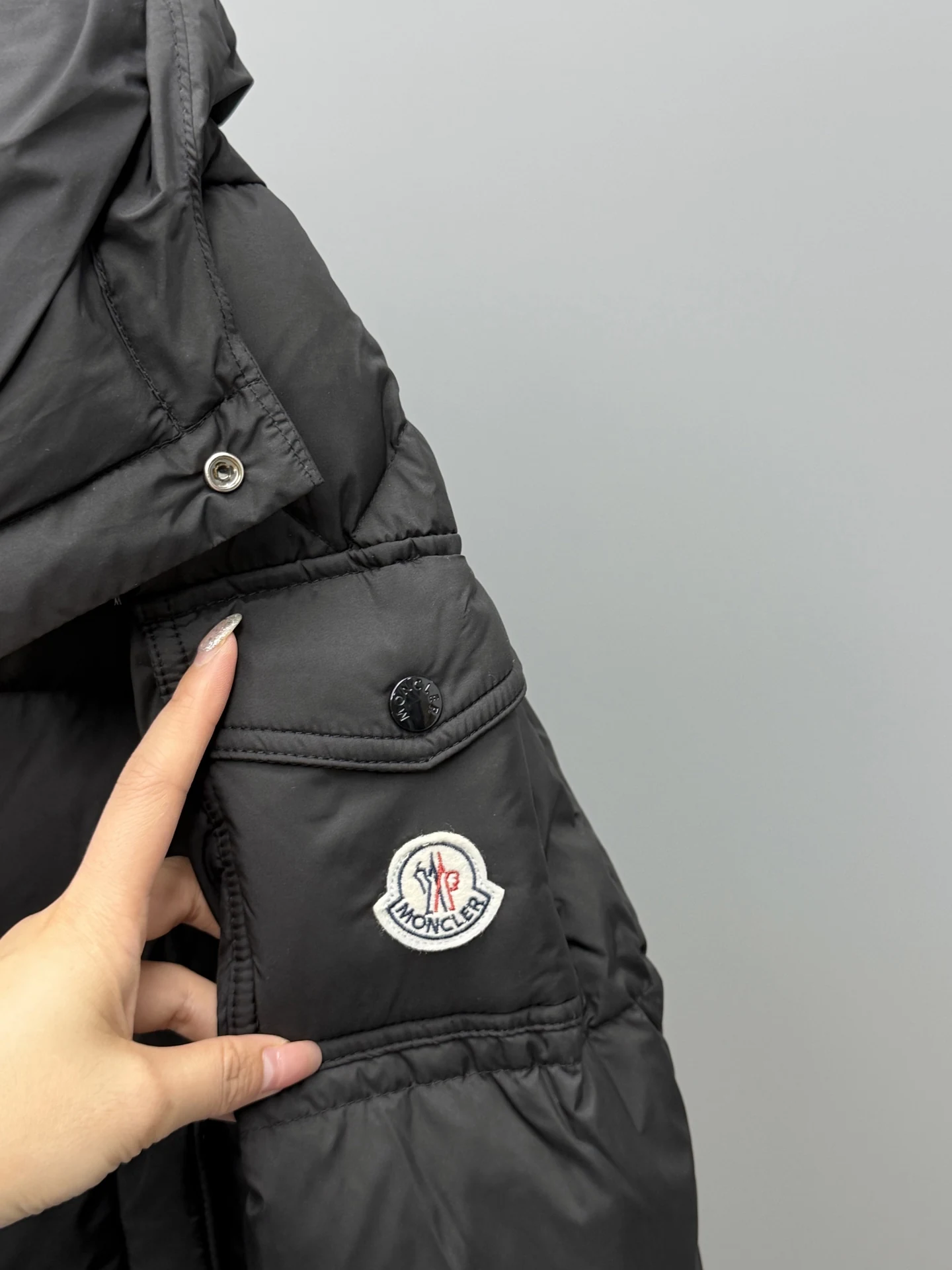 Moncler puffer jacket - real photo 4