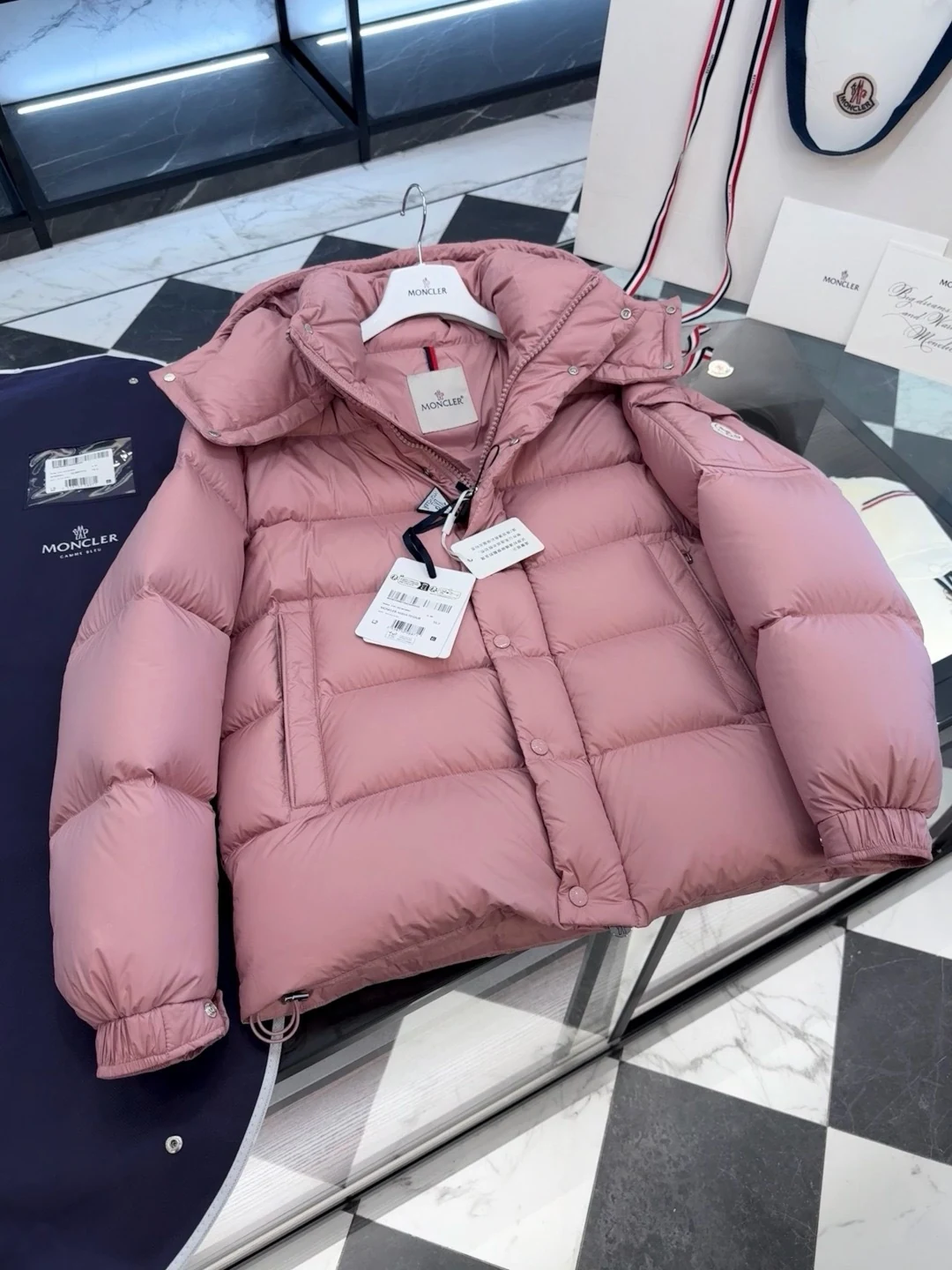 Moncler puffer jacket - real photo 1