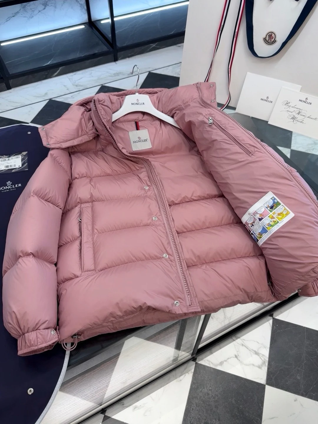 Moncler puffer jacket - real photo 3