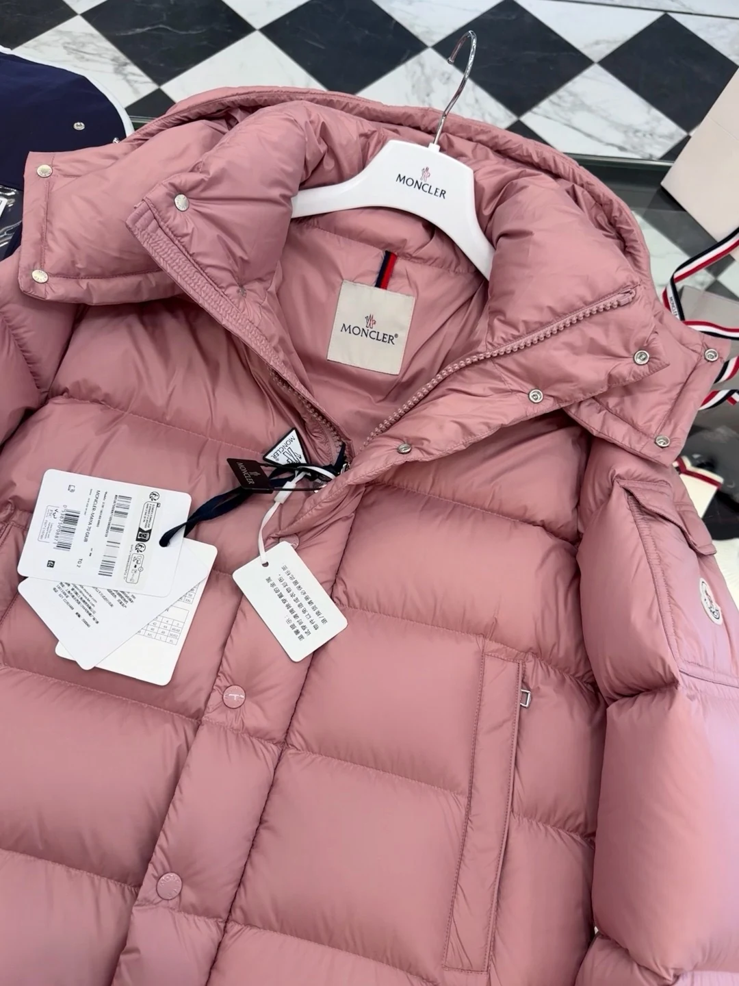 Moncler puffer jacket - real photo 5
