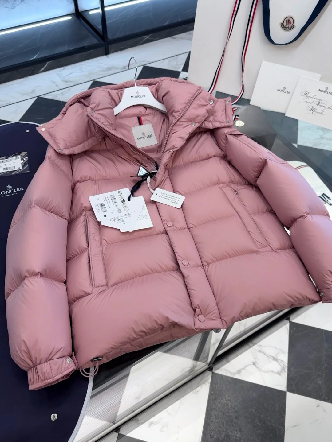 Moncler puffer jacket - real photo 6