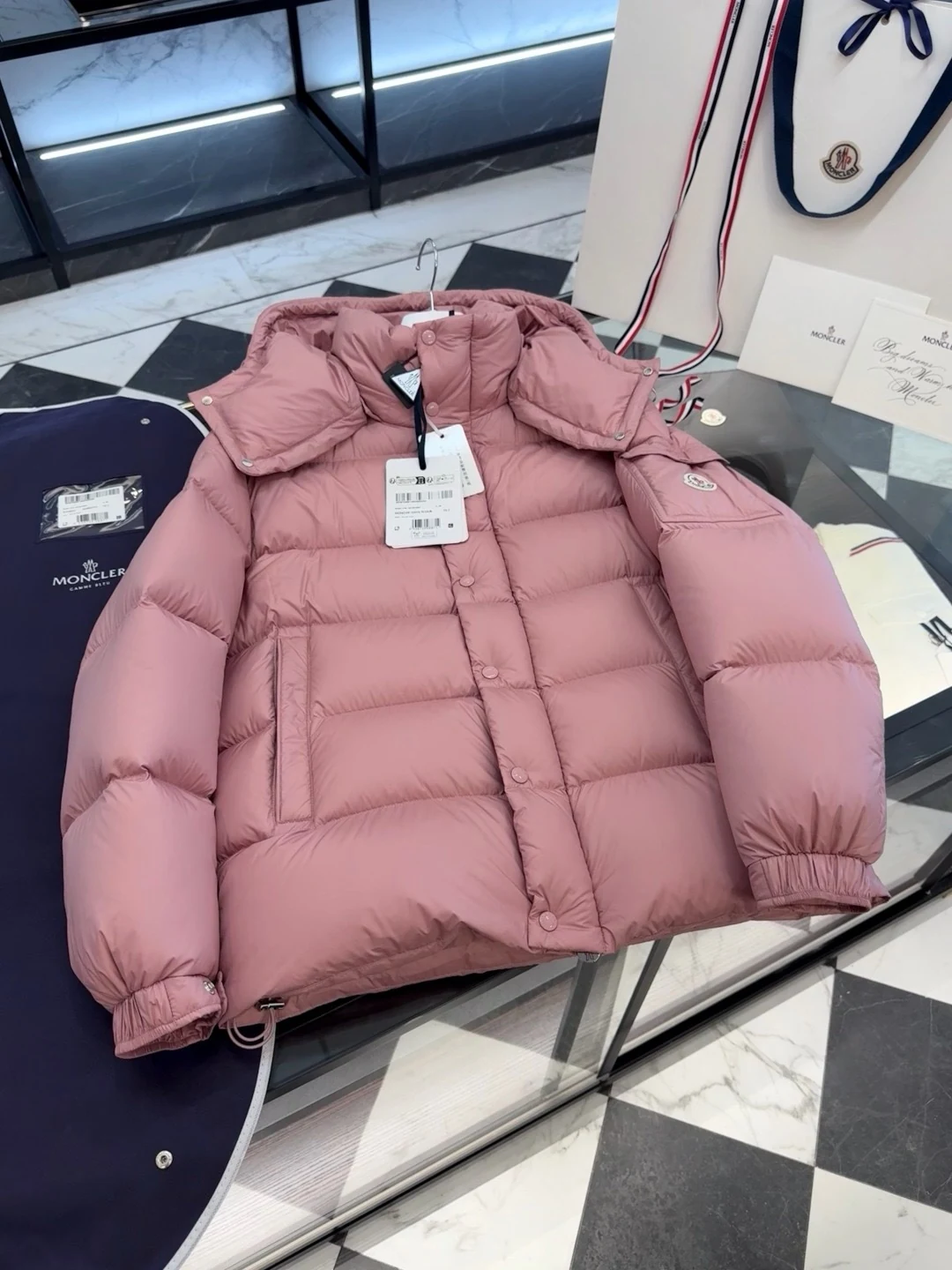 Moncler puffer jacket - real photo 7