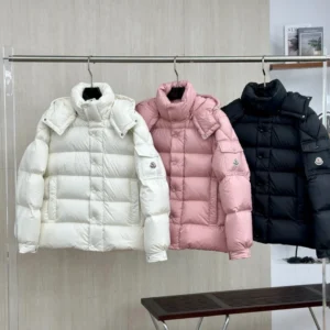 Moncler Short Puffer Jacket - Style 109 - Moncler puffer jacket real photo 1