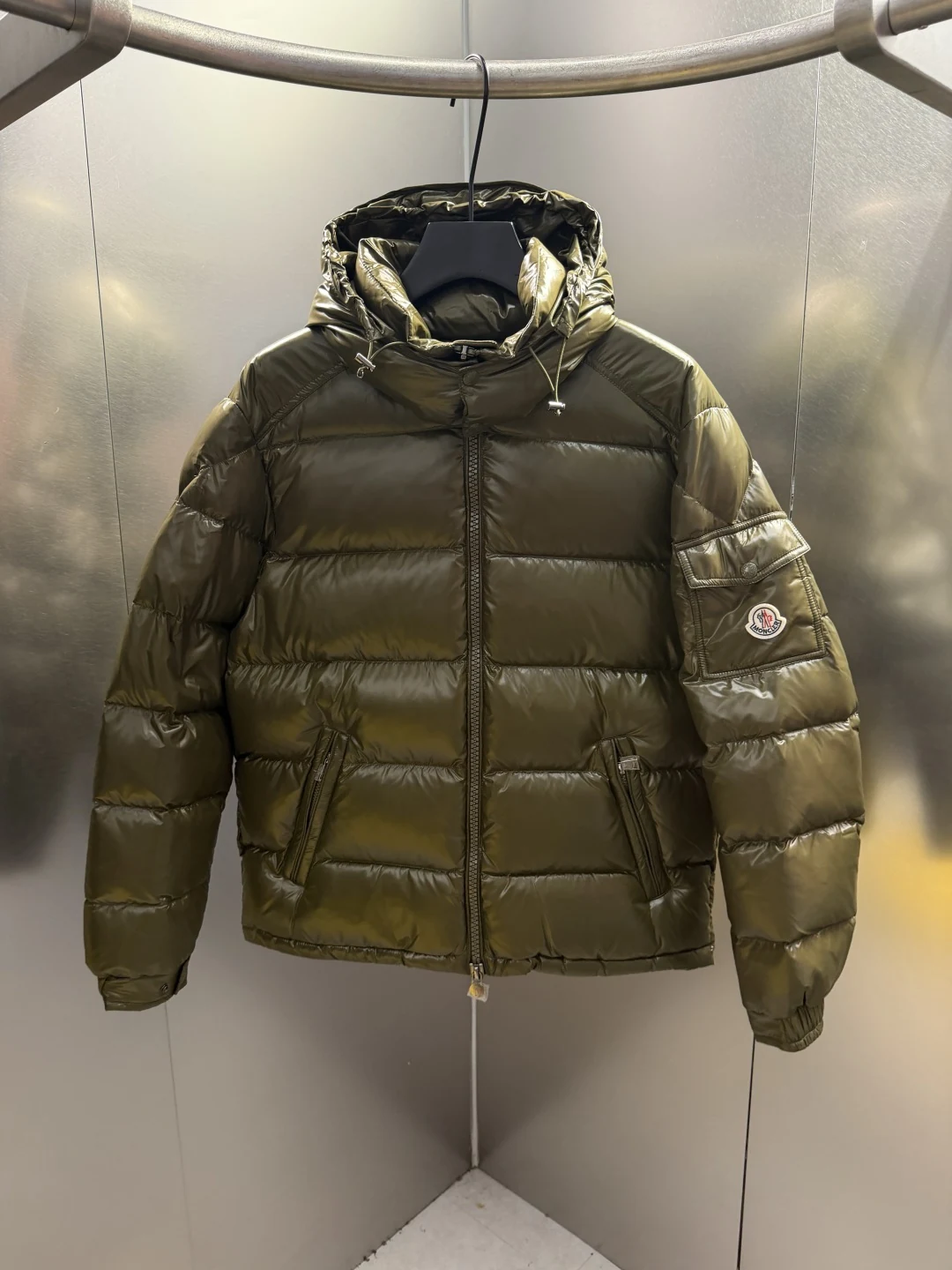 Moncler puffer jacket - real photo 7