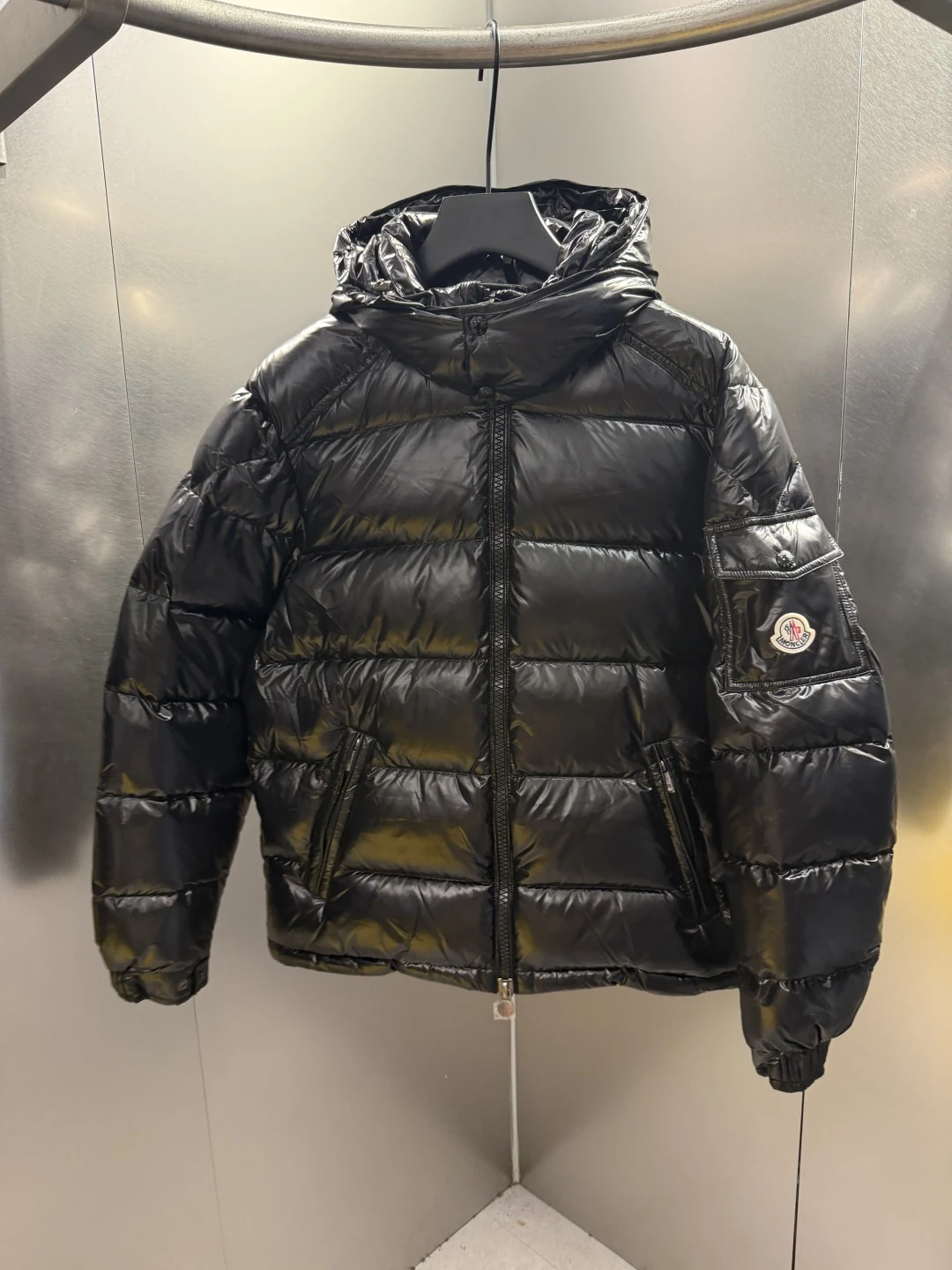 Moncler puffer jacket - real photo 12