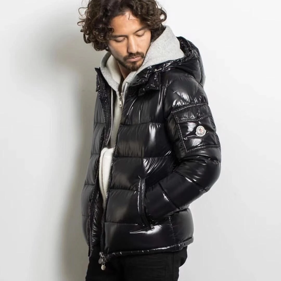 Moncler Short Puffer Jacket - Style 123 - Moncler puffer jacket real photo 1