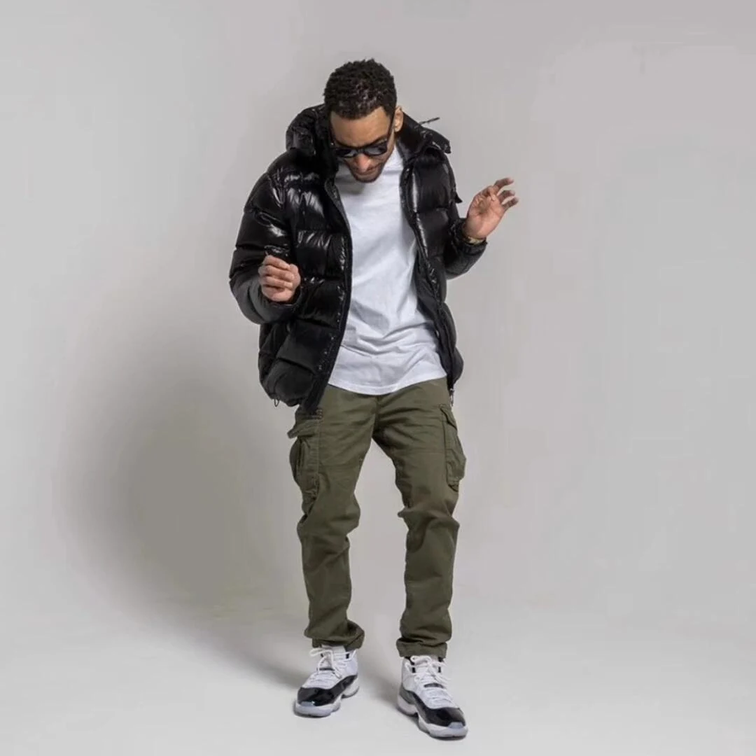 Moncler Short Puffer Jacket - Style 123 - Moncler puffer jacket real photo 3