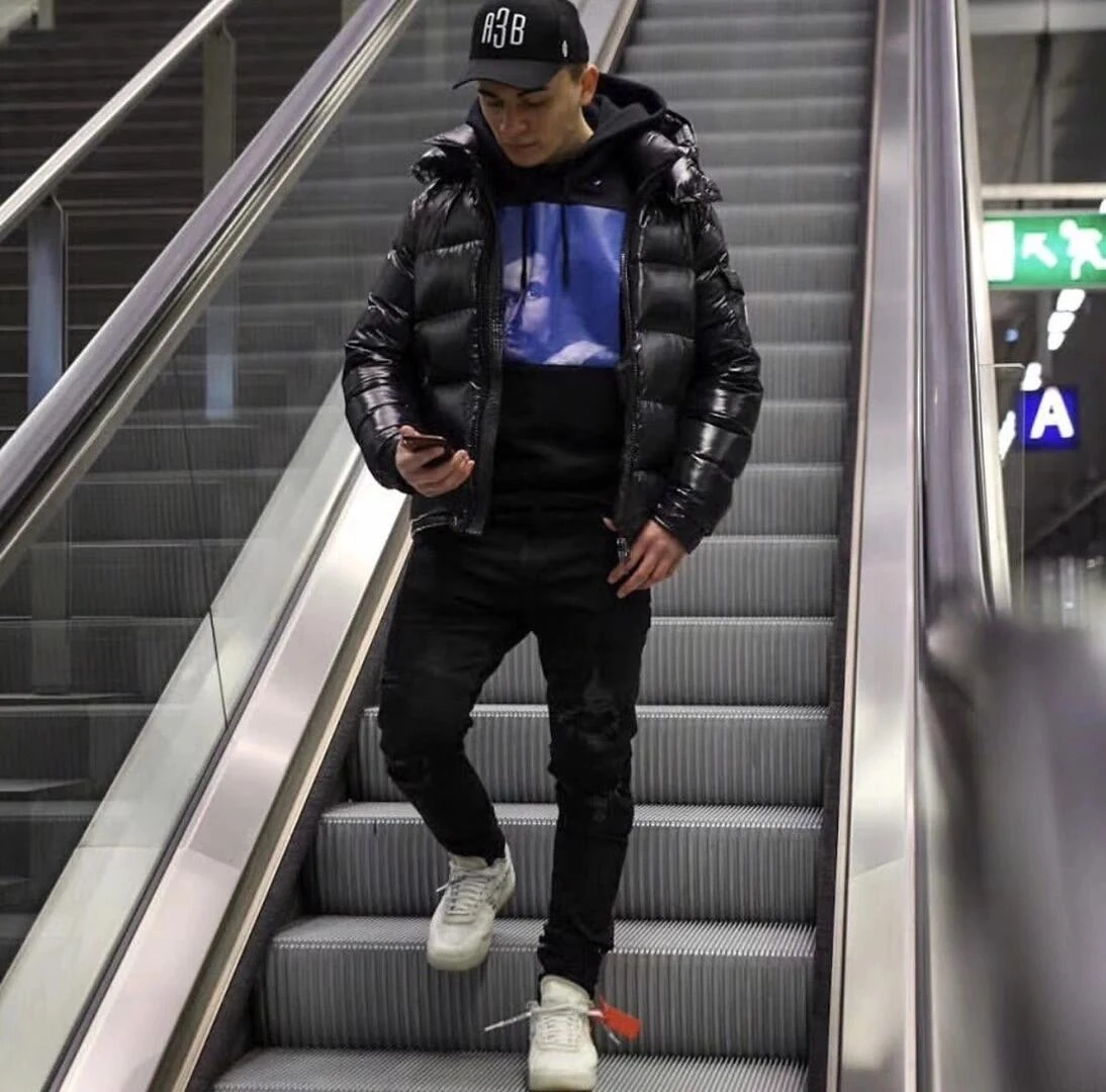 Moncler Short Puffer Jacket - Style 123 - Moncler puffer jacket real photo 4
