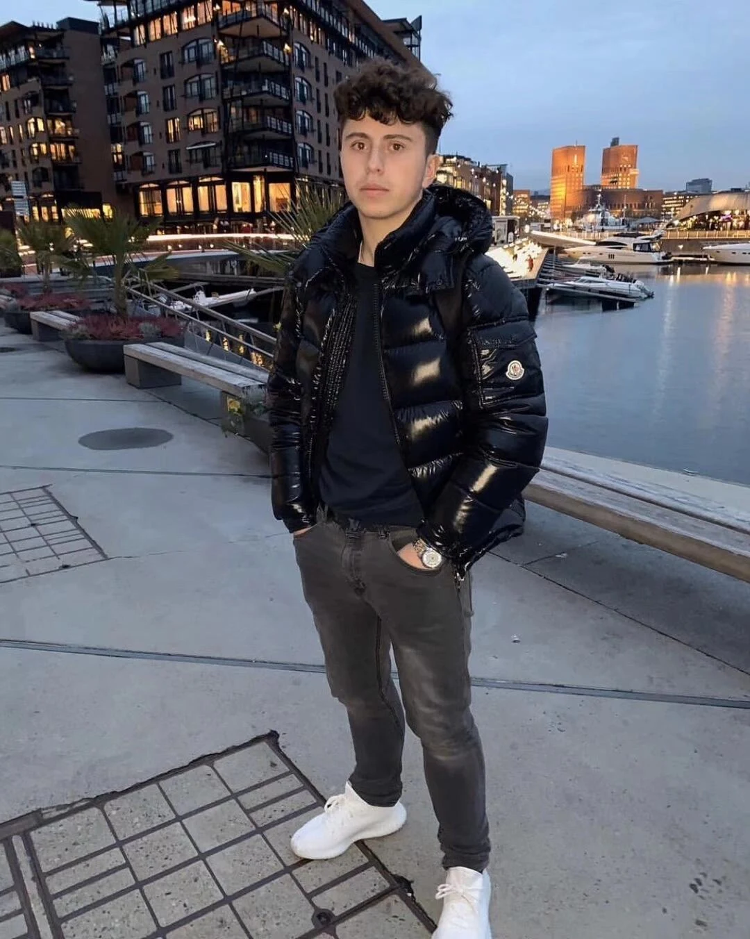 Moncler Short Puffer Jacket - Style 123 - Moncler puffer jacket real photo 7