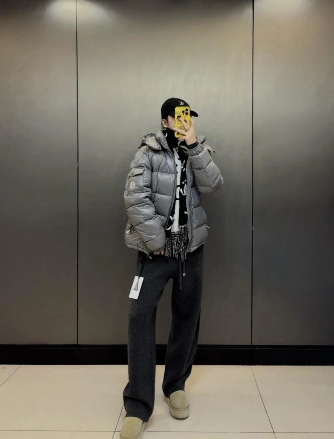 Moncler Short Puffer Jacket - Style 125 - Moncler puffer jacket real photo 8