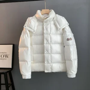 Moncler Short Puffer Jacket - Style 140 - Moncler puffer jacket real photo 1