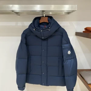 Moncler Short Quilted Puffer Jacket - Style 5 - Moncler puffer jacket real photo 1