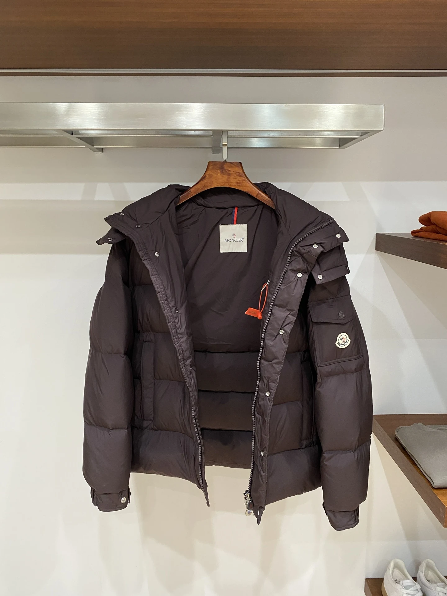 Moncler puffer jacket - real photo 5