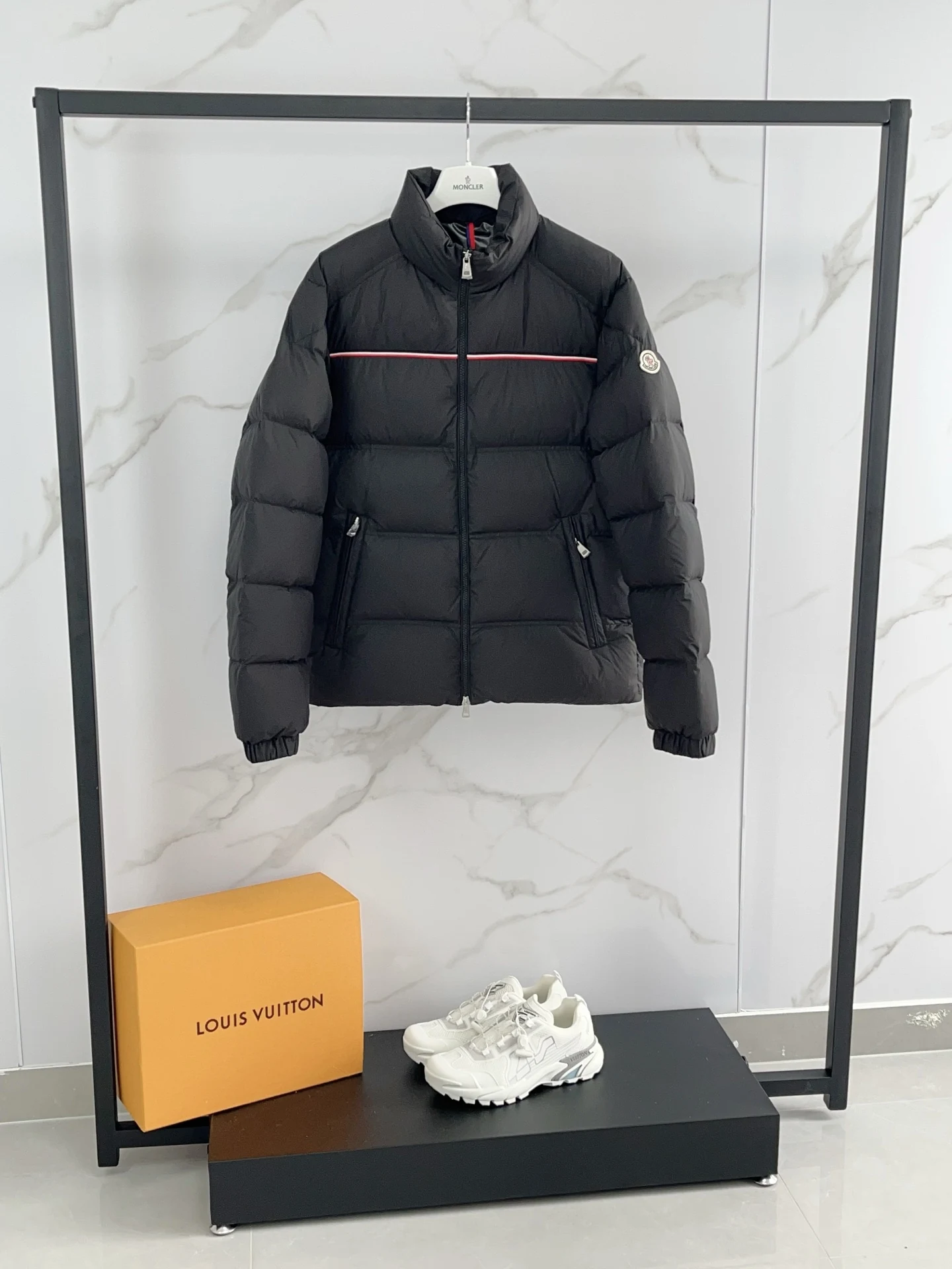 Moncler puffer jacket - real photo 2