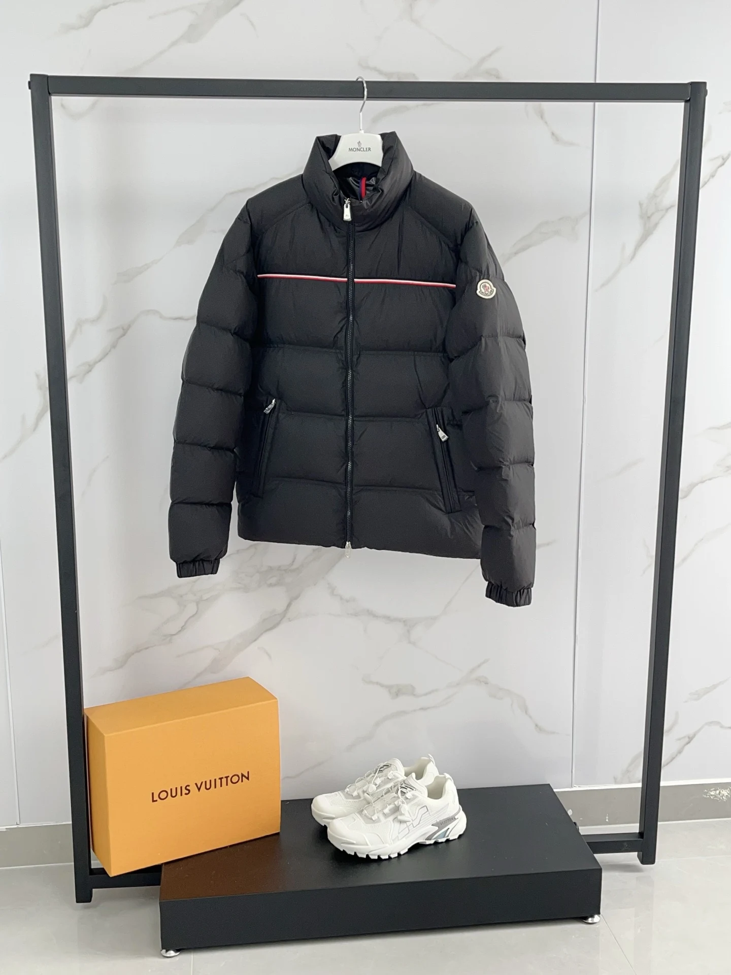 Moncler puffer jacket - real photo 4